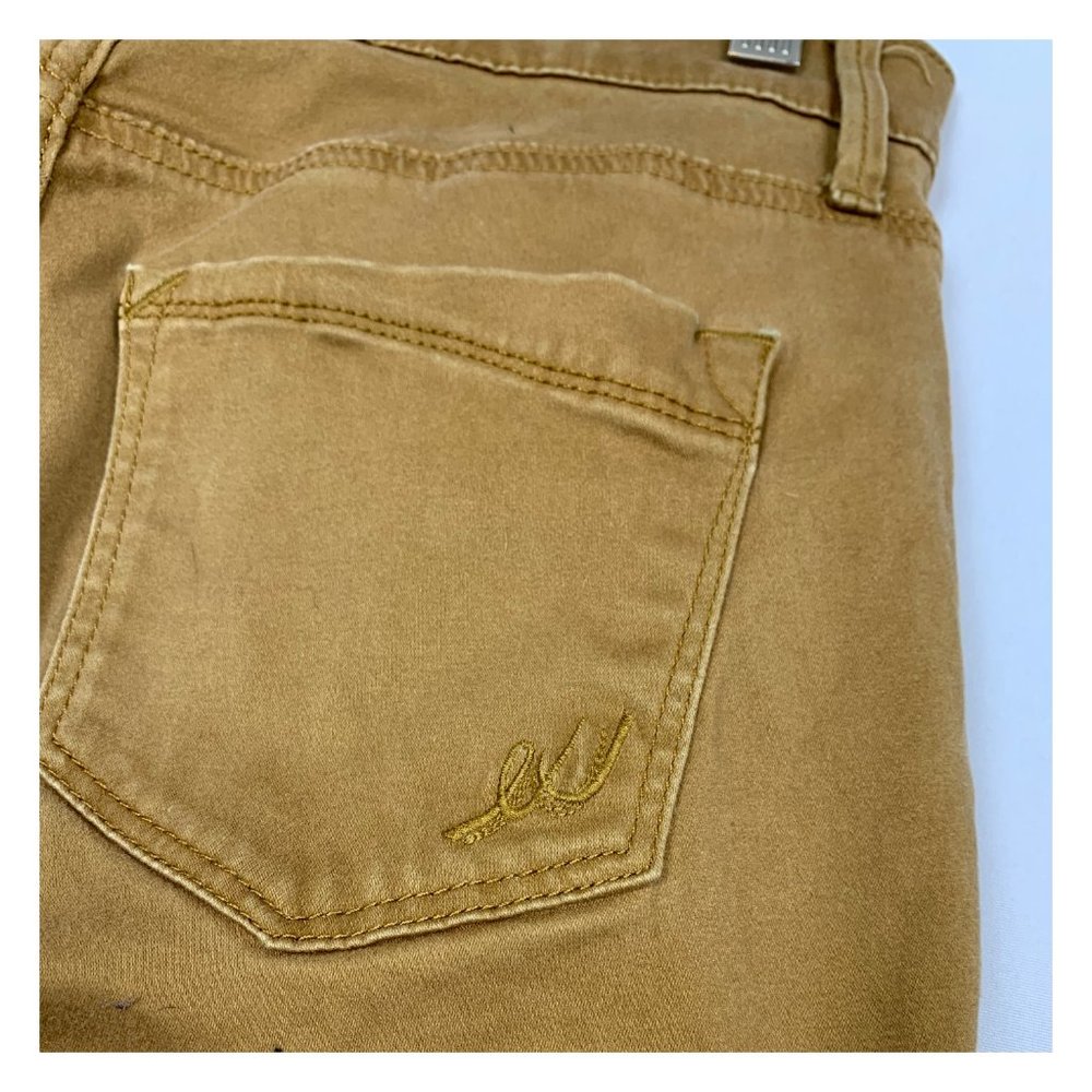 Express Tan Stretch Style Pants - Picture 3 of 5